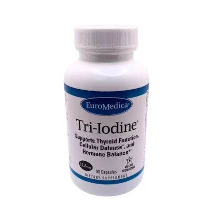Tri-Iodine by EuroMedica 90 capsules